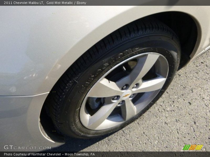 Gold Mist Metallic / Ebony 2011 Chevrolet Malibu LT