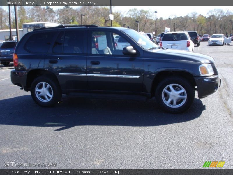 Graphite Gray Metallic / Ebony 2007 GMC Envoy SLT