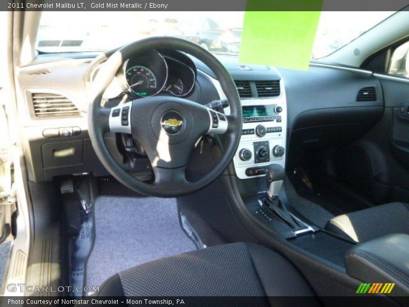 Gold Mist Metallic / Ebony 2011 Chevrolet Malibu LT