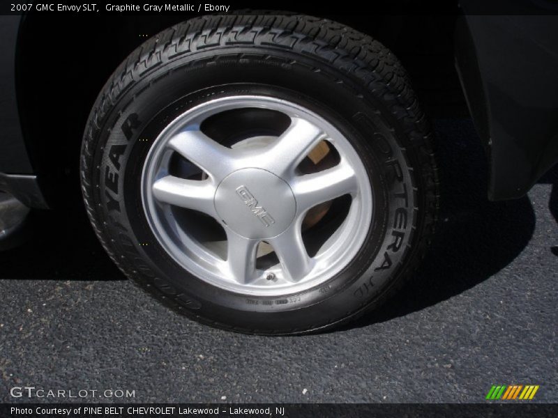 Graphite Gray Metallic / Ebony 2007 GMC Envoy SLT