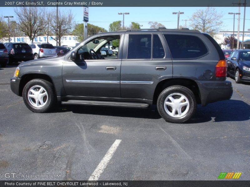 Graphite Gray Metallic / Ebony 2007 GMC Envoy SLT