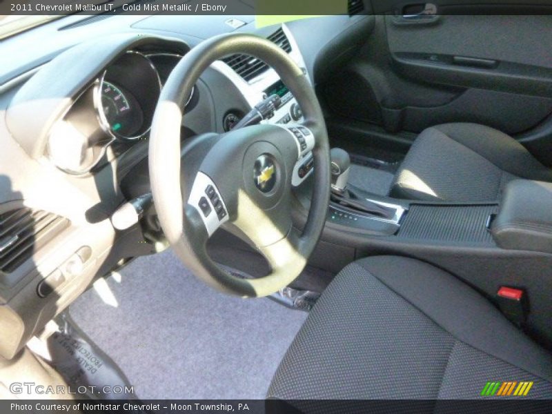 Gold Mist Metallic / Ebony 2011 Chevrolet Malibu LT