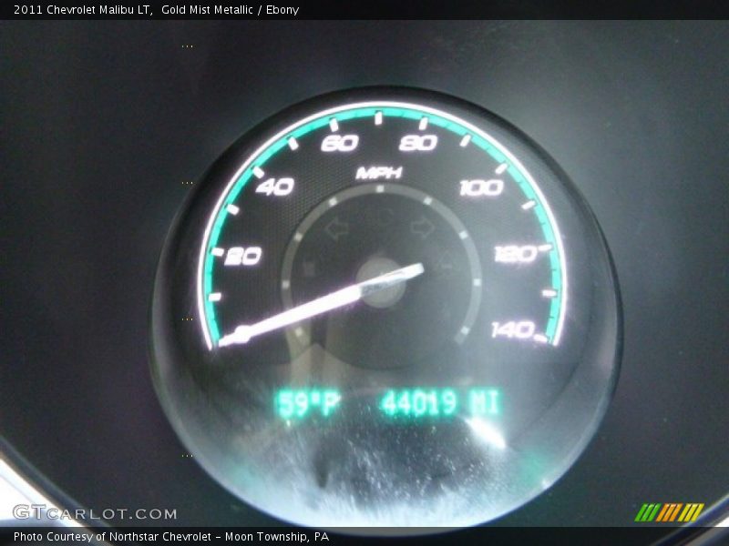 Gold Mist Metallic / Ebony 2011 Chevrolet Malibu LT