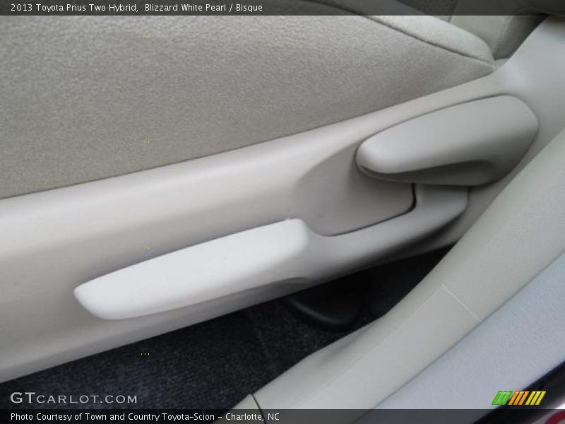 Blizzard White Pearl / Bisque 2013 Toyota Prius Two Hybrid