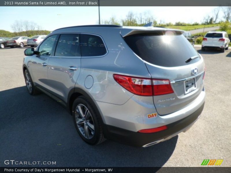 Iron Frost / Black 2013 Hyundai Santa Fe Limited AWD