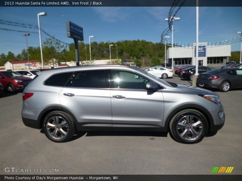 Iron Frost / Black 2013 Hyundai Santa Fe Limited AWD