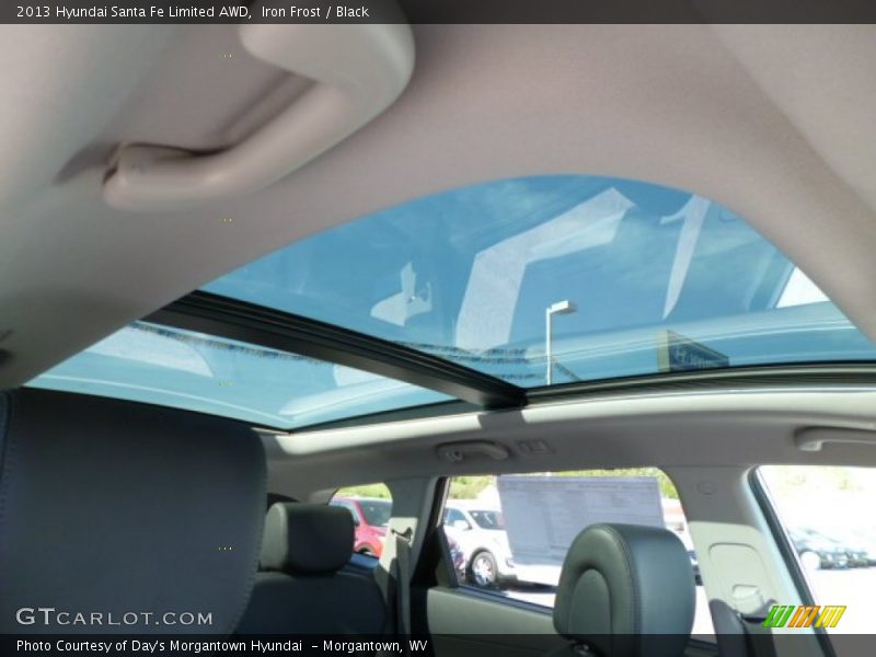 Iron Frost / Black 2013 Hyundai Santa Fe Limited AWD