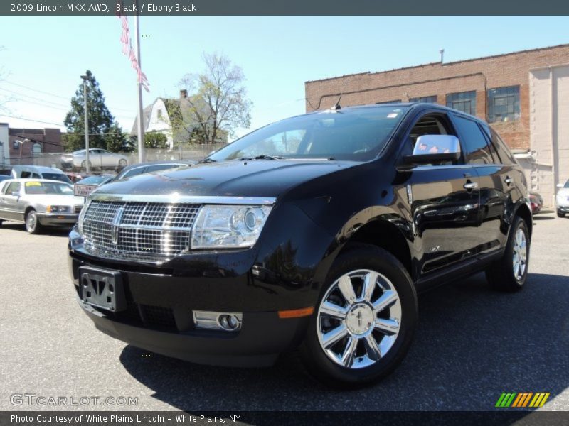 Black / Ebony Black 2009 Lincoln MKX AWD