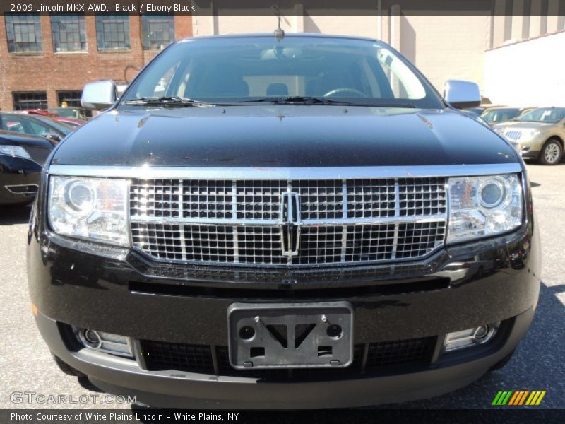 Black / Ebony Black 2009 Lincoln MKX AWD