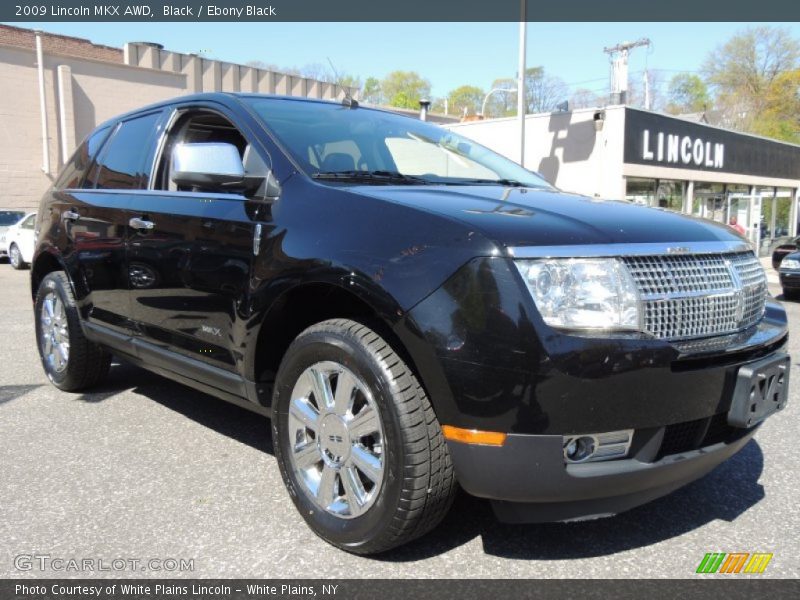 Black / Ebony Black 2009 Lincoln MKX AWD