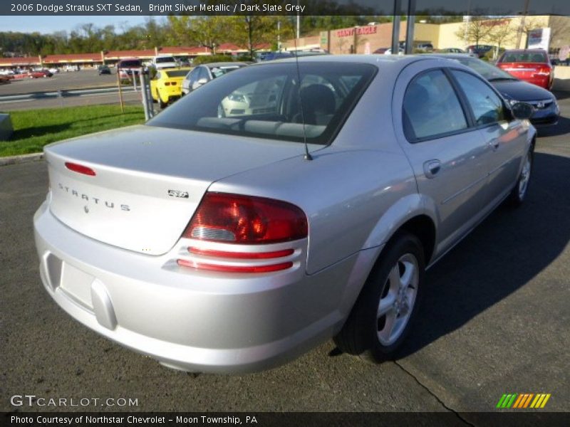 Bright Silver Metallic / Dark Slate Grey 2006 Dodge Stratus SXT Sedan