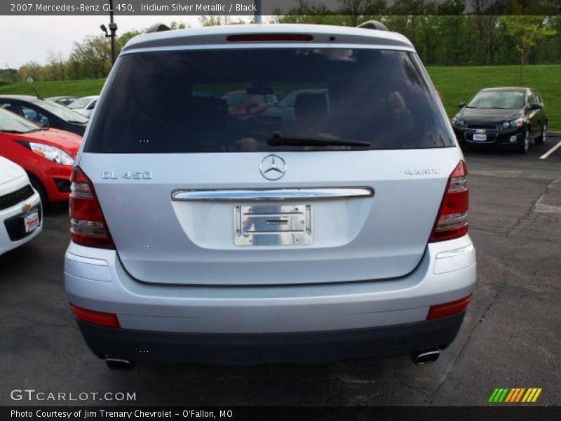 Iridium Silver Metallic / Black 2007 Mercedes-Benz GL 450