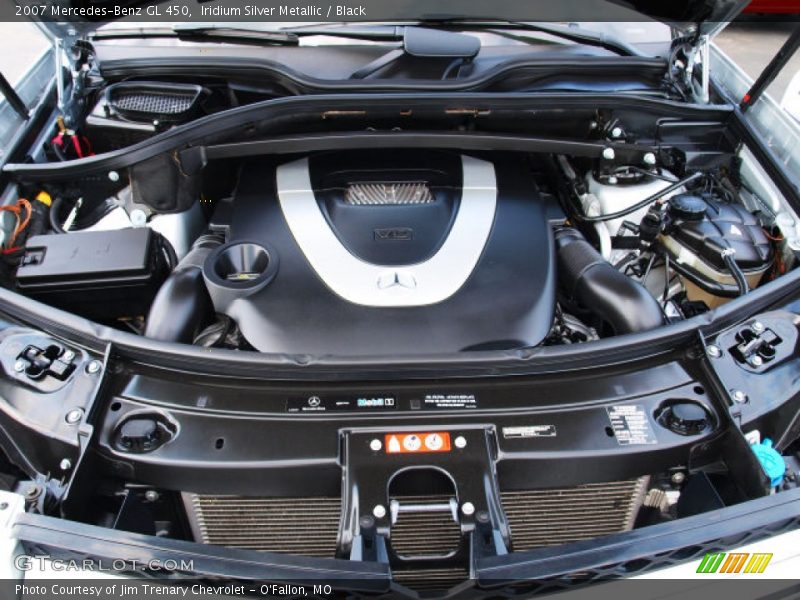 Iridium Silver Metallic / Black 2007 Mercedes-Benz GL 450