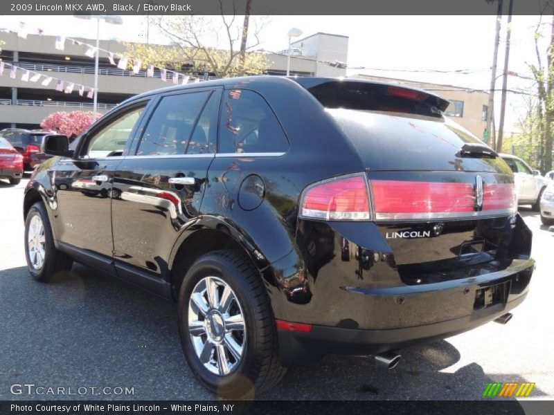 Black / Ebony Black 2009 Lincoln MKX AWD