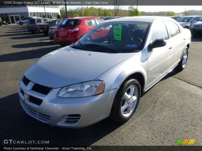 Bright Silver Metallic / Dark Slate Grey 2006 Dodge Stratus SXT Sedan