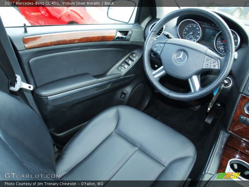 Iridium Silver Metallic / Black 2007 Mercedes-Benz GL 450