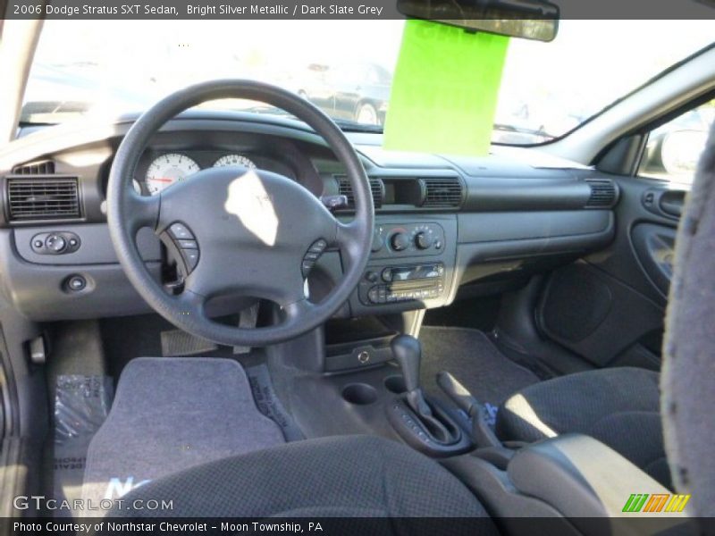 Bright Silver Metallic / Dark Slate Grey 2006 Dodge Stratus SXT Sedan