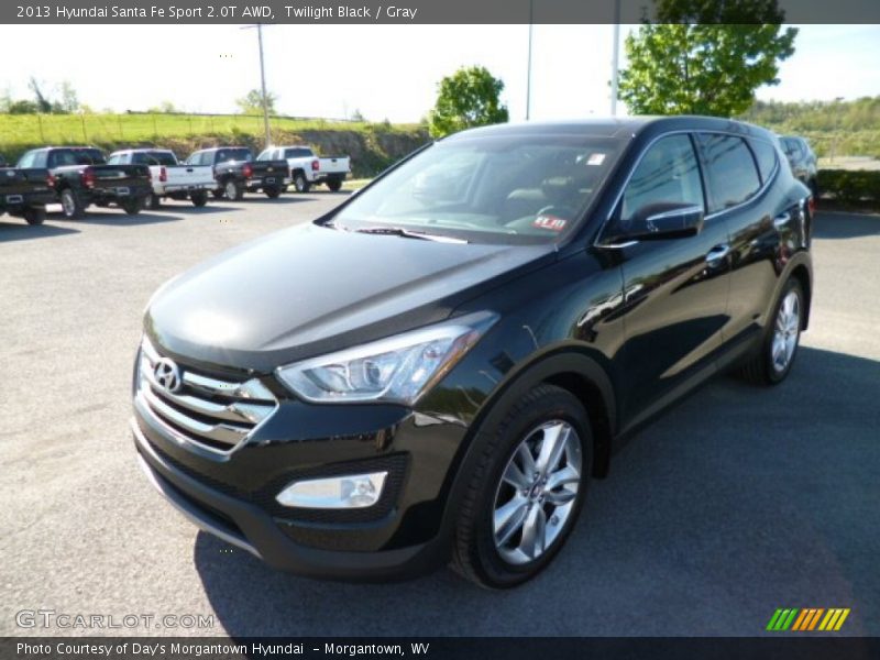 Front 3/4 View of 2013 Santa Fe Sport 2.0T AWD