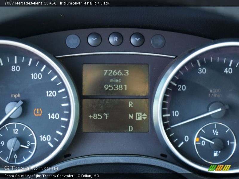 Iridium Silver Metallic / Black 2007 Mercedes-Benz GL 450