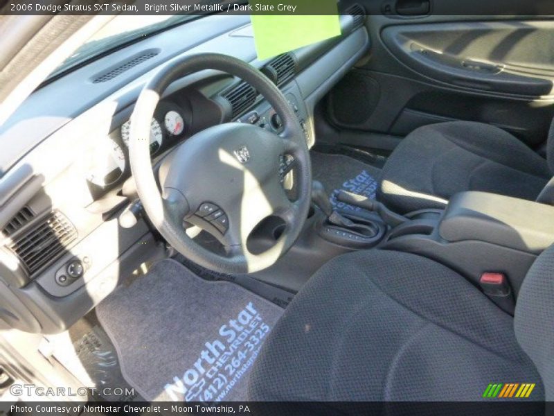 Bright Silver Metallic / Dark Slate Grey 2006 Dodge Stratus SXT Sedan