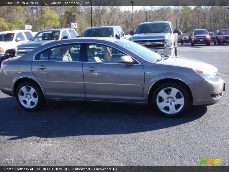 Golden Cashmere / Tan 2008 Saturn Aura XE 3.5