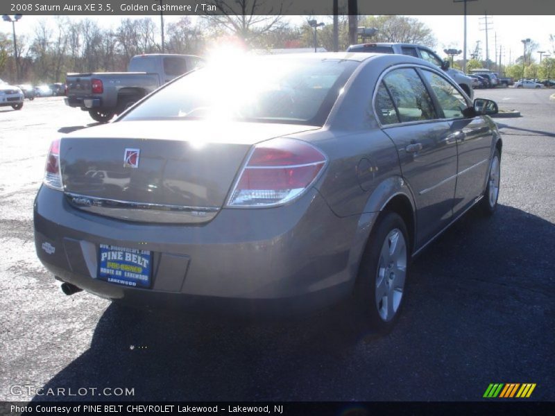 Golden Cashmere / Tan 2008 Saturn Aura XE 3.5