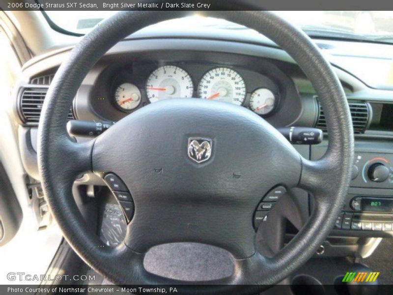 Bright Silver Metallic / Dark Slate Grey 2006 Dodge Stratus SXT Sedan