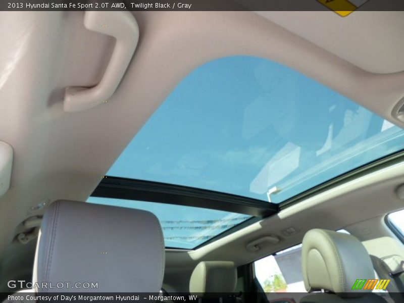 Twilight Black / Gray 2013 Hyundai Santa Fe Sport 2.0T AWD