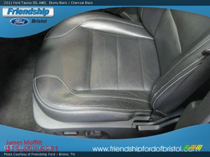 Ebony Black / Charcoal Black 2011 Ford Taurus SEL AWD