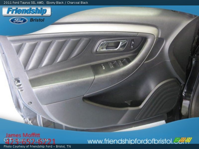 Ebony Black / Charcoal Black 2011 Ford Taurus SEL AWD