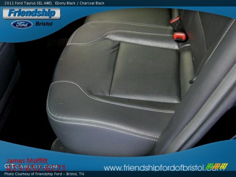 Ebony Black / Charcoal Black 2011 Ford Taurus SEL AWD