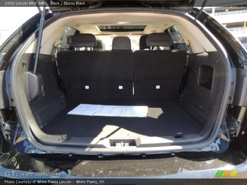 2009 MKX AWD Trunk