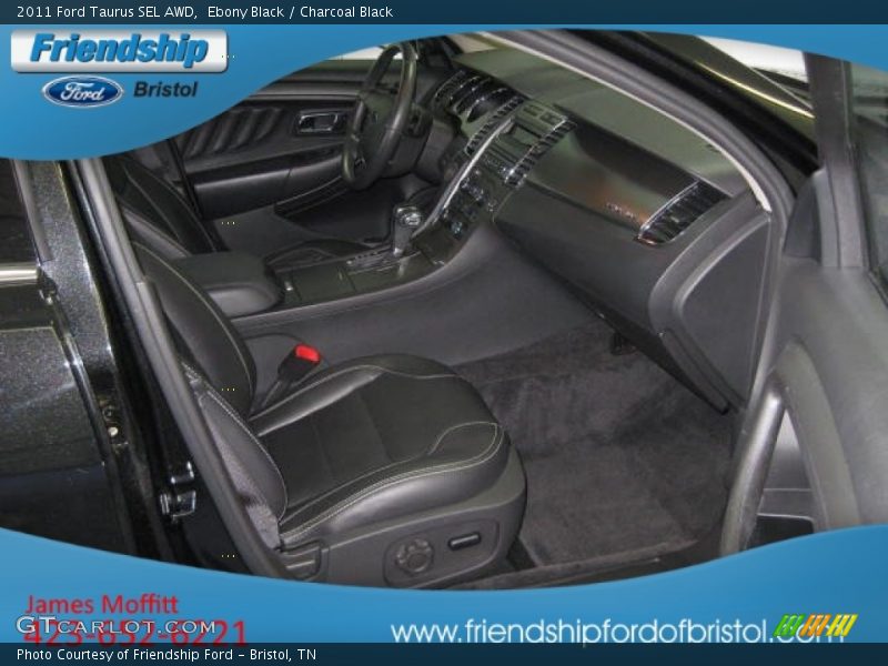 Ebony Black / Charcoal Black 2011 Ford Taurus SEL AWD