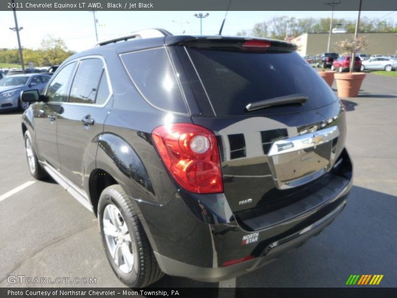 Black / Jet Black 2011 Chevrolet Equinox LT AWD
