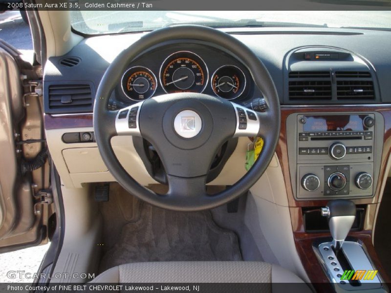 Golden Cashmere / Tan 2008 Saturn Aura XE 3.5