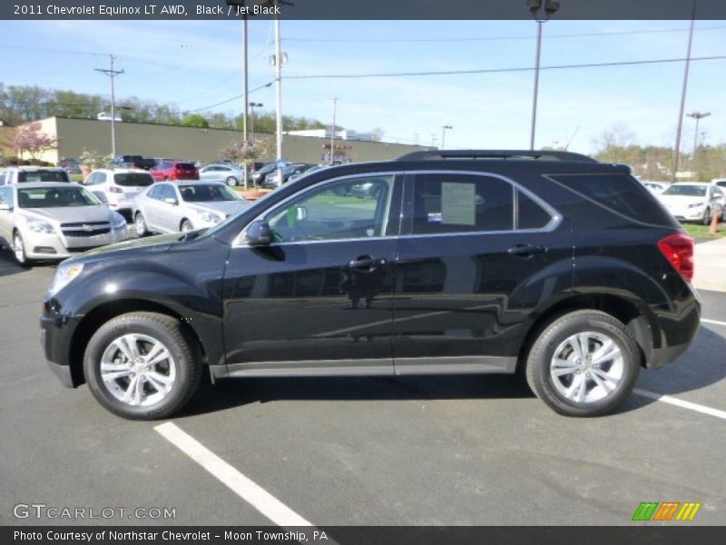 Black / Jet Black 2011 Chevrolet Equinox LT AWD