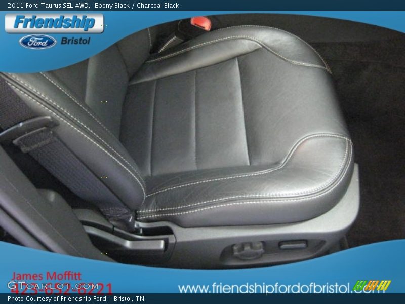 Ebony Black / Charcoal Black 2011 Ford Taurus SEL AWD