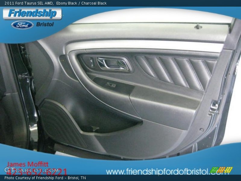 Ebony Black / Charcoal Black 2011 Ford Taurus SEL AWD