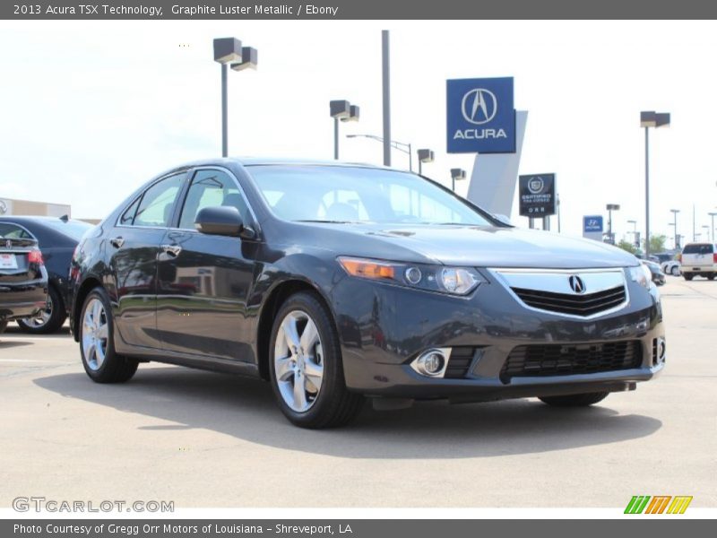 Graphite Luster Metallic / Ebony 2013 Acura TSX Technology