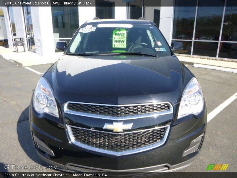 Black / Jet Black 2011 Chevrolet Equinox LT AWD