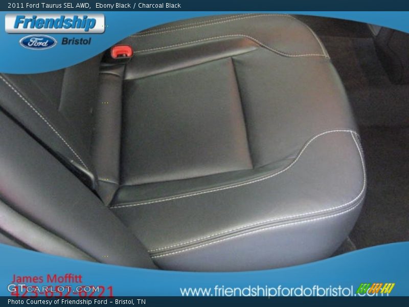 Ebony Black / Charcoal Black 2011 Ford Taurus SEL AWD
