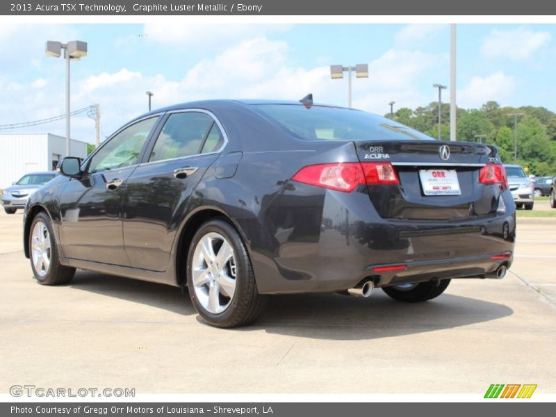 Graphite Luster Metallic / Ebony 2013 Acura TSX Technology