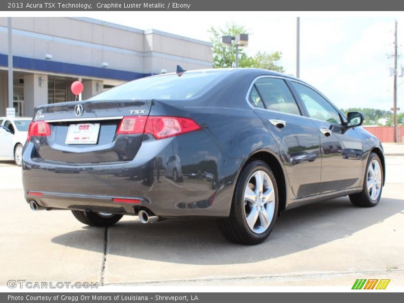 Graphite Luster Metallic / Ebony 2013 Acura TSX Technology