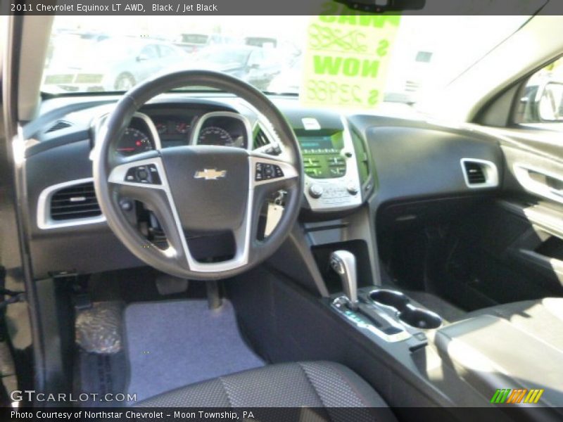 Black / Jet Black 2011 Chevrolet Equinox LT AWD