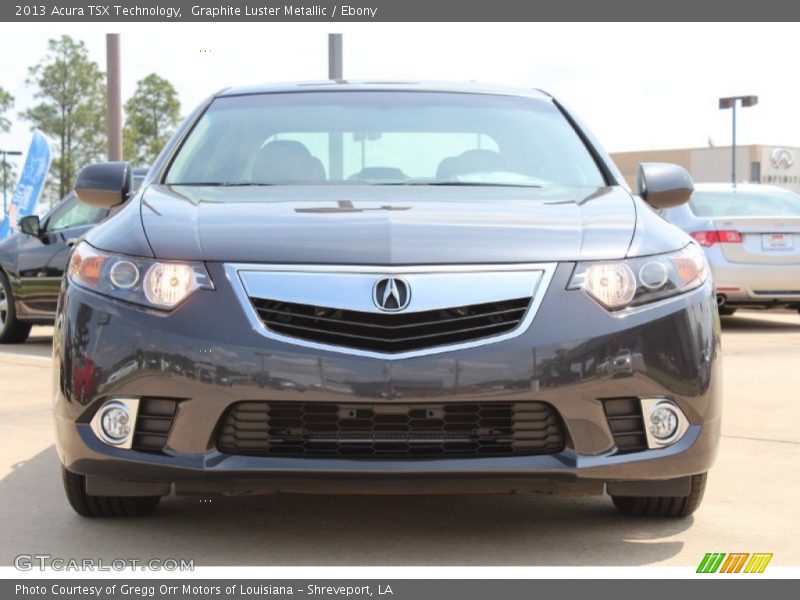 Graphite Luster Metallic / Ebony 2013 Acura TSX Technology