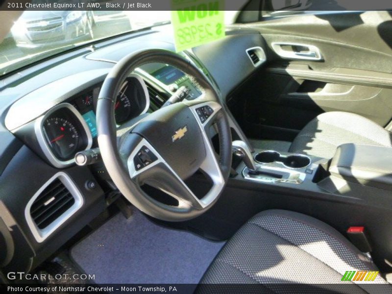 Black / Jet Black 2011 Chevrolet Equinox LT AWD