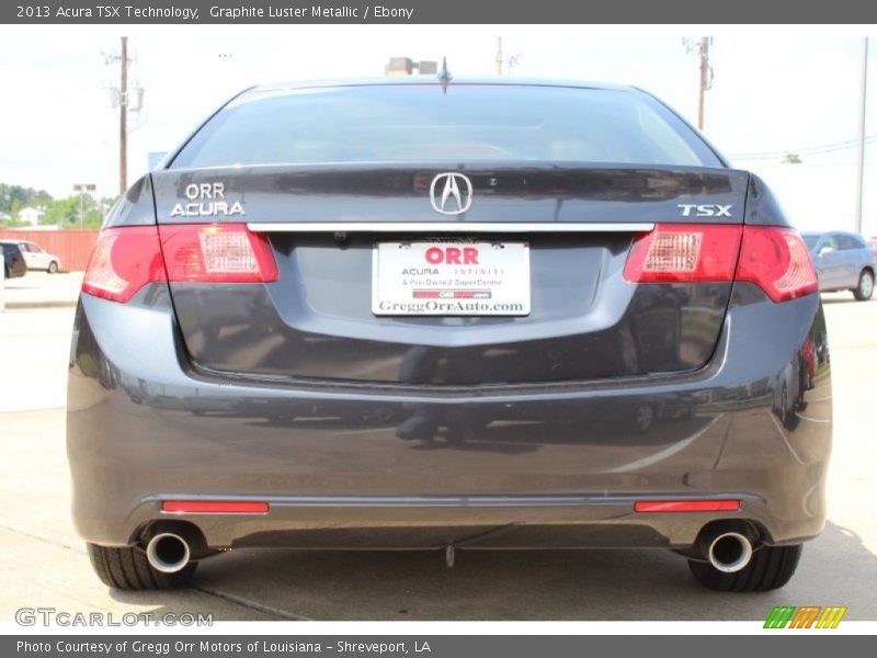 Graphite Luster Metallic / Ebony 2013 Acura TSX Technology
