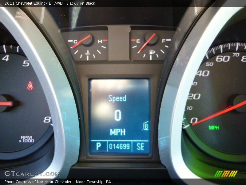 Black / Jet Black 2011 Chevrolet Equinox LT AWD