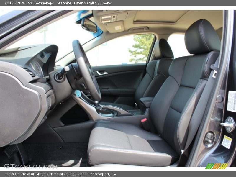 Graphite Luster Metallic / Ebony 2013 Acura TSX Technology