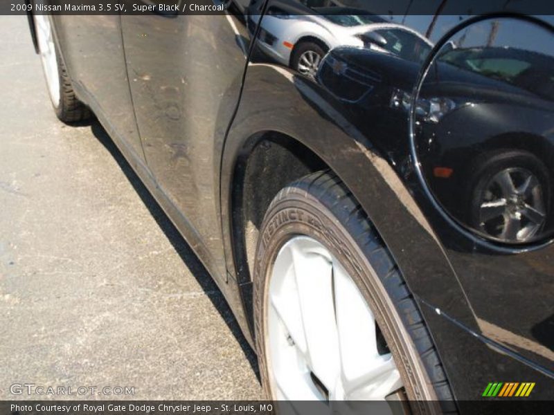 Super Black / Charcoal 2009 Nissan Maxima 3.5 SV